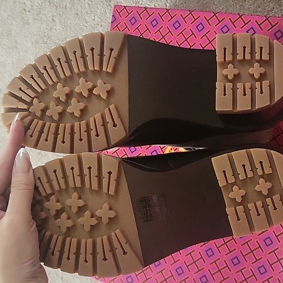 Nib! Tory burch Miller 95mm shearling lug sole bootie 7 - Picture 10 of 13